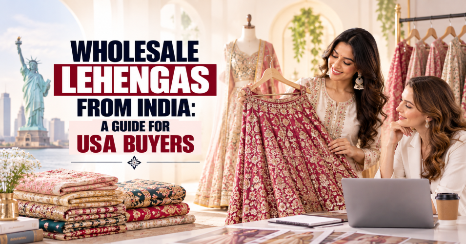 Wholesale Lehengas from India: A Guide for USA Buyers