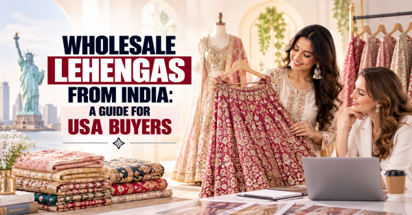 Wholesale Lehengas from India: A Guide for USA Buyers