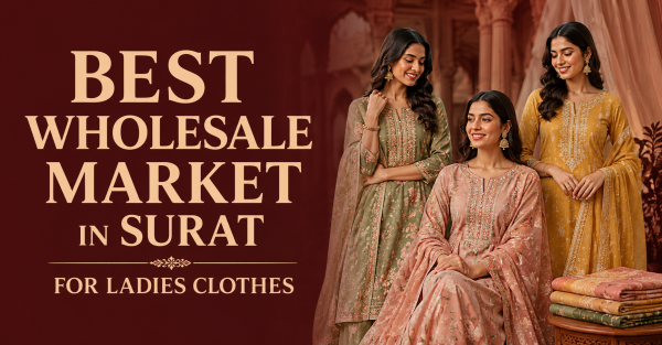 Wholesale Market in Surat for Ladies Clothes
