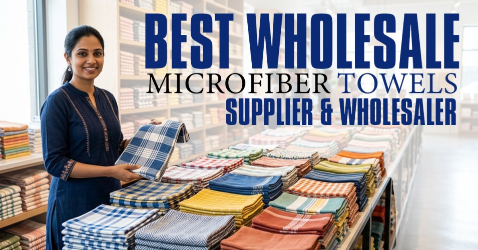 Best Wholesale Microfiber Towels Supplier and Wholesaler in India