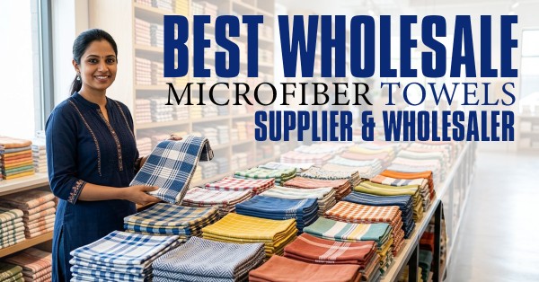 Best Wholesale Microfiber Towels Supplier and Wholesaler in India