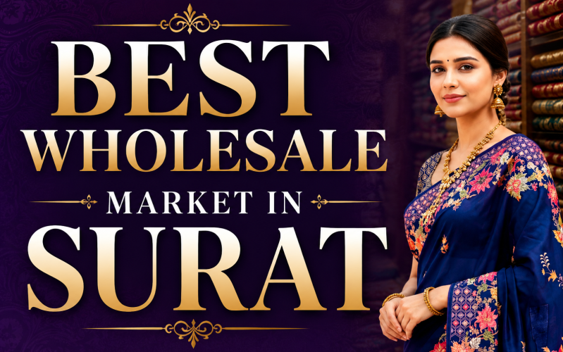 Wholesale Saree Market in Surat | Buy Direct from Manufacturers