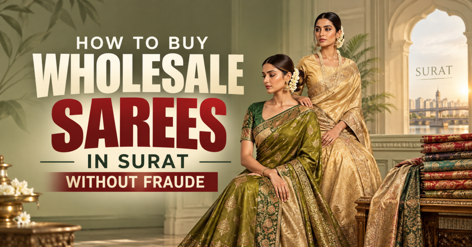 How to Buy Wholesale Sarees in Surat Without Getting Cheated