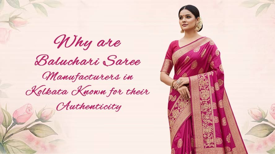 Why are Baluchari Saree Manufacturers in Kolkata Known for their Authenticity