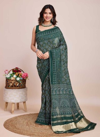 Bandhani Saree Manufacturers in Surat