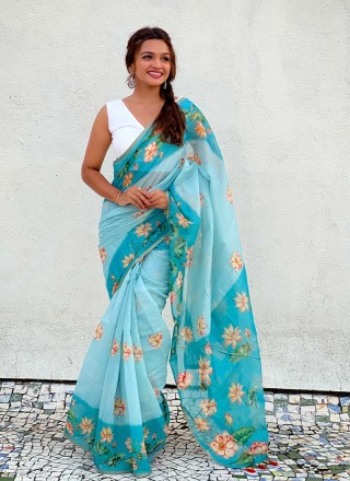 Chanderi Silk Cotton Saree Manufacturers in Surat
