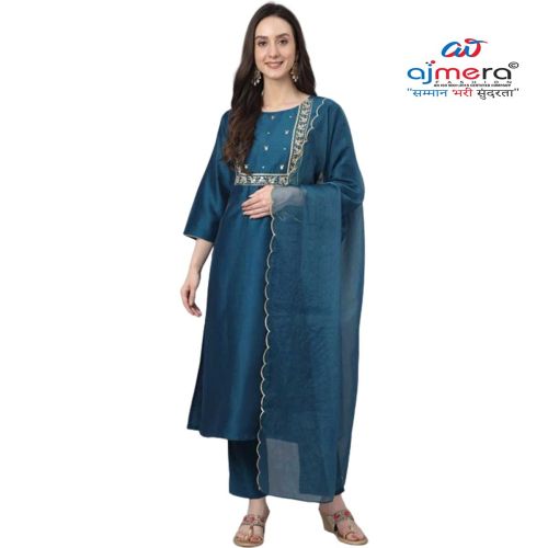 Chiffon Ladies Suits Manufacturers in Goa