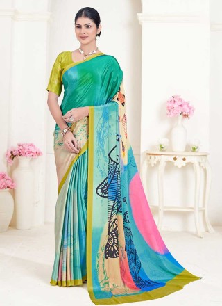 Crepe Sarees Manufacturers in Surat