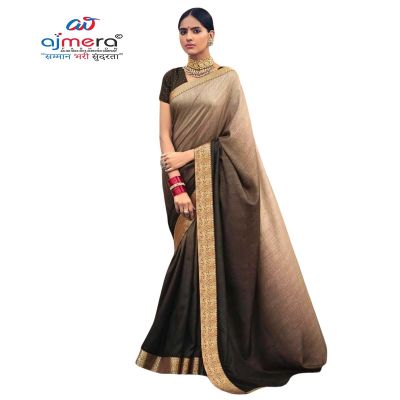 Dyed Fancy Matching Saree in Jharkhand