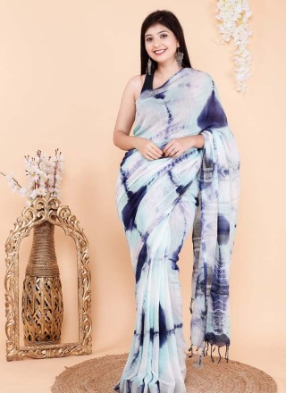 Dyed Matching Saree Manufacturers in Surat