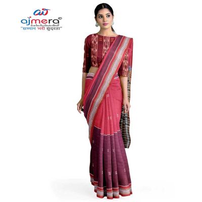 Dyed Matching Saree in Jharkhand