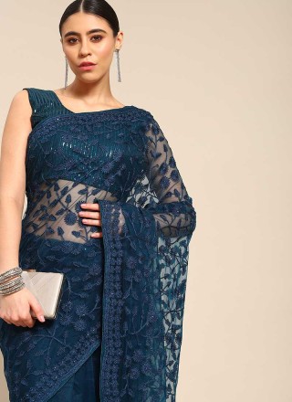 Embroidered Sarees Manufacturers in Surat