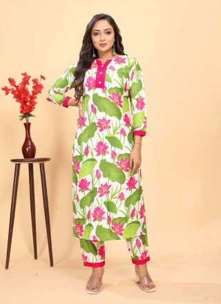 Floral Printed Kurti Manufacturers in Surat