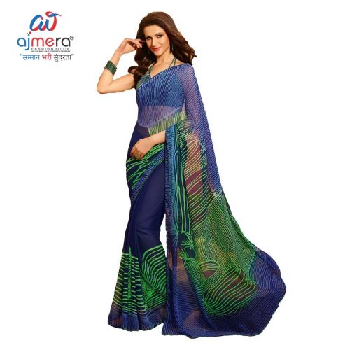 Georgette Chiffon Saree Manufacturers in West Bengal
