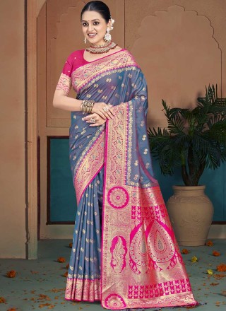 Jacquard Silk Saree Manufacturers in Surat