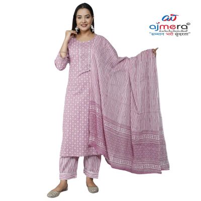 Ladies Cotton Suit in Chandigarh