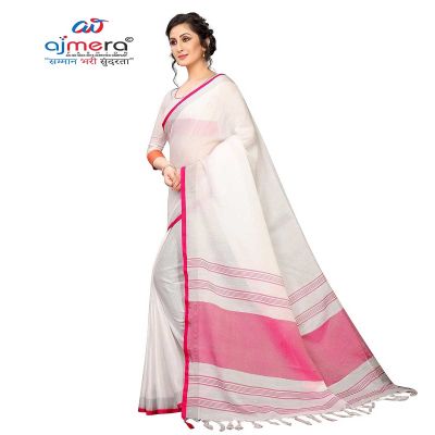 Linen Saree in France
