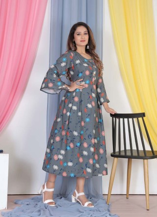 Printed Cotton Kurti Manufacturers in Surat