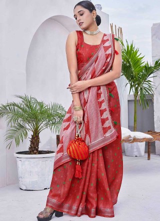 Tissue Linen Saree Manufacturers in Surat