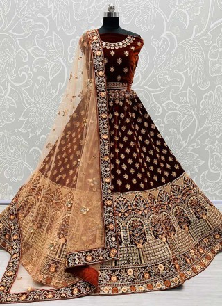 Velvet Lehenga Choli Manufacturers in Surat