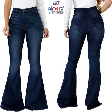 Women Bell Bottom Jeans in Surat