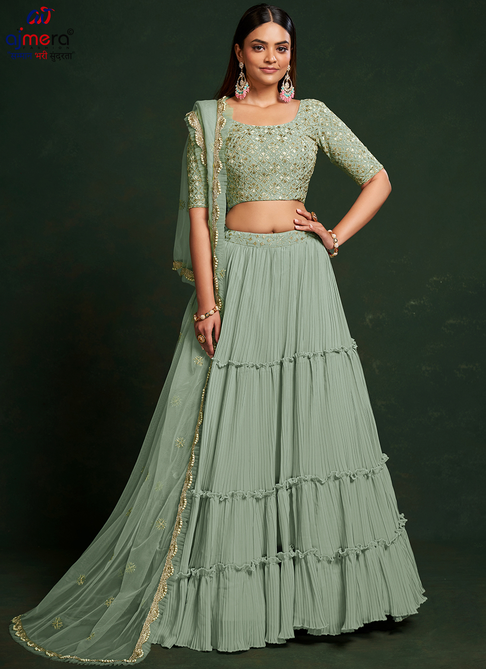  Georgette Lehnga  Manufacturers, Suppliers in South Goa