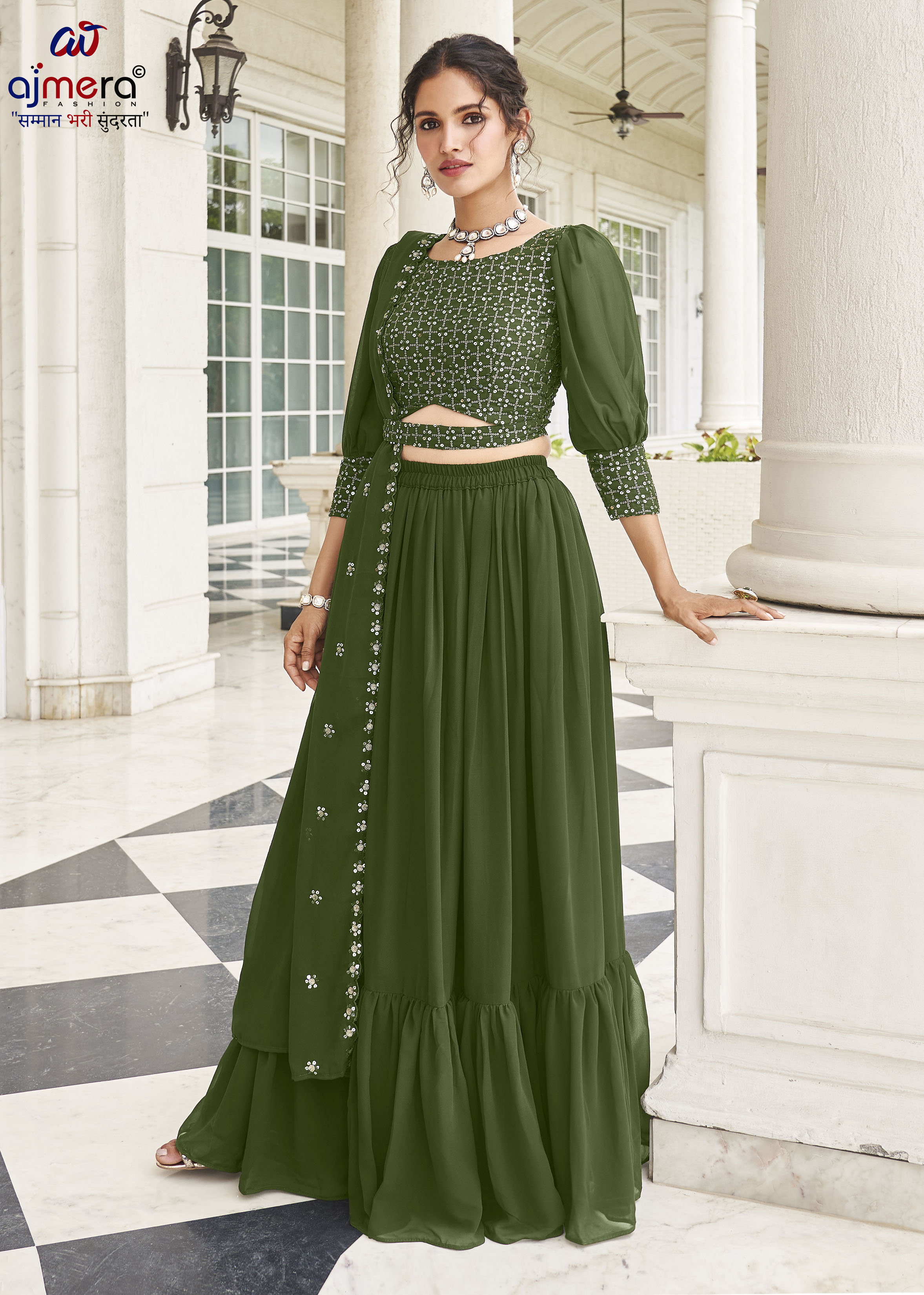 Partywear Lahenga Manufacturers, Suppliers in Lucknow