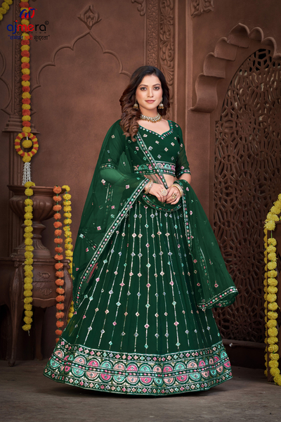  Georgette Lehnga (3) Manufacturers, Suppliers in South Goa