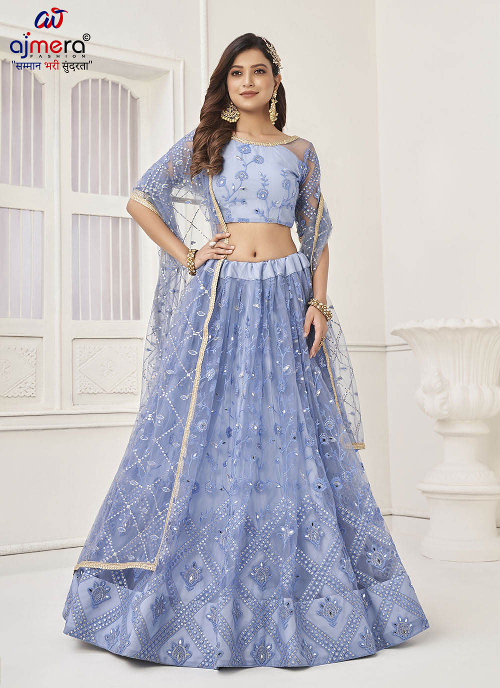 Net Pair Lehnga (2) Manufacturers, Suppliers in Hyderabad