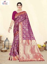 Banarasi Fancy Design Saree with Intricate Patterns