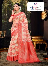  Elegant Banarasi Fancy Cotton Saree with Ornate Detailing