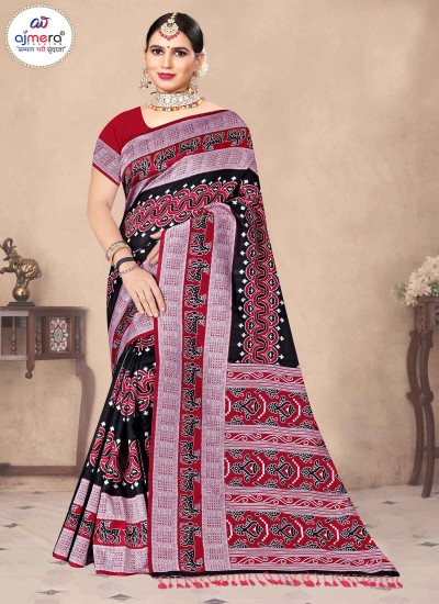  Good Vibe Cotton Saree – Effortless Elegance with a Modern Twist Manufacturers, Suppliers, Exporters in Surat