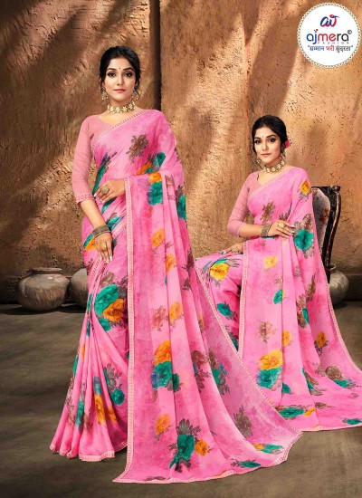 Affordable Chiffon Saree – Classic Elegance at a Great Price Manufacturers, Suppliers, Exporters in Surat