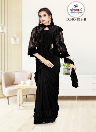 Ready to Wear Saree Manufacturers in Vadodara, Designer Ready to Wear Saree  Suppliers Exporters Vadodara