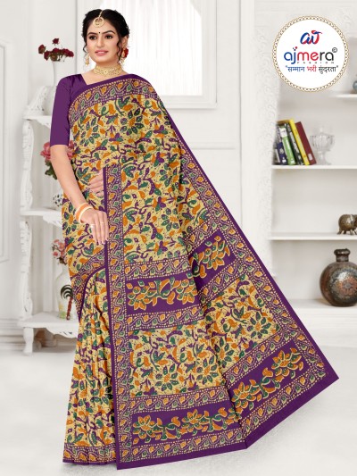 Affordable Suti Cotton Sarees â€“ Classic Style at Great Prices Manufacturers, Suppliers in Surat