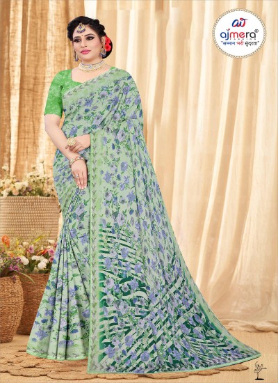 Best Floral Printed Saree Collection – Ultimate Elegance in Bloom Manufacturers, Suppliers in Surat