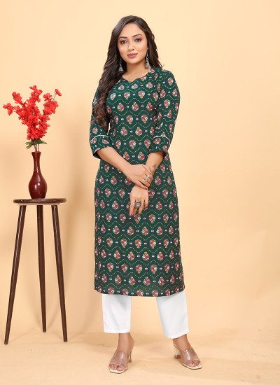Fancy Floral Kurtis for Women – Reseller Special Manufacturers, Suppliers in Surat