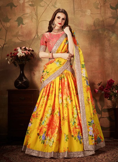 Fancy Printed Lehenga for Retailers Manufacturers, Suppliers in Surat