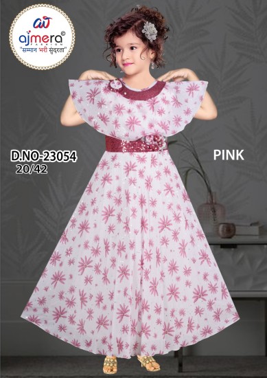 Kids Designer Dresses – Wholesale Rates in Surat by Ajmera Fashion Limited  Manufacturers, Suppliers in Surat