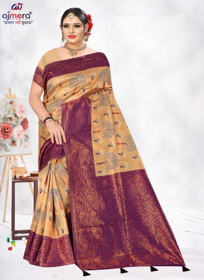 Latest Kanchipuram Silk Saree – Timeless Tradition with Modern Flair Manufacturers, Suppliers in Surat