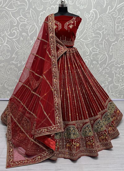 Latest Velvet Lehenga Choli Manufacturer Manufacturers, Suppliers in Surat