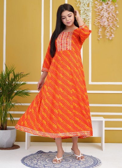 Long Designer Kurtas – Low MOQ Available Manufacturers, Suppliers, Exporters in Surat