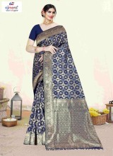 Luxurious Banarasi Fancy Saree with Elegant Detailing