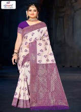 Luxurious Banarasi Fancy Saree with Elegant Detailing