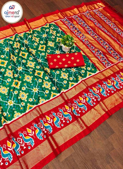 New Collection Patola Silk Saree 2024 â€“ Tradition Meets Contemporary Elegance Manufacturers, Suppliers in Surat