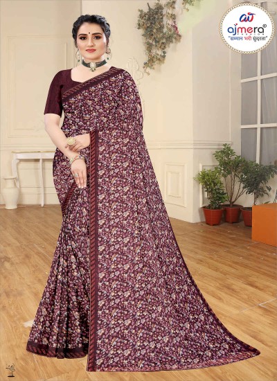 New Floral Printed Saree – Fresh Blooms for Modern Elegance Manufacturers, Suppliers in Surat