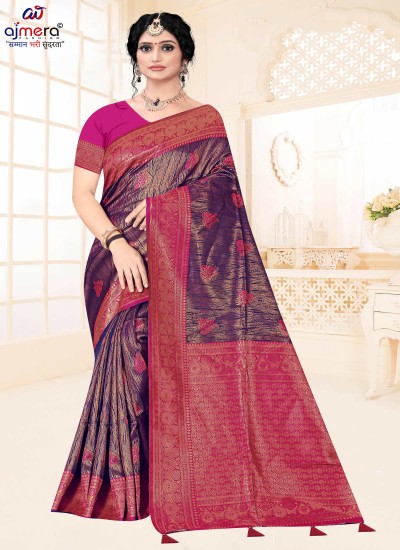 Newest Latest Kanchipuram Silk Saree – Contemporary Grace with Timeless Tradition Manufacturers, Suppliers in Surat