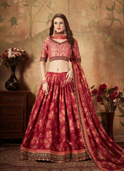 Party Wear Printed Lehenga Wholesale Manufacturers, Suppliers in Surat