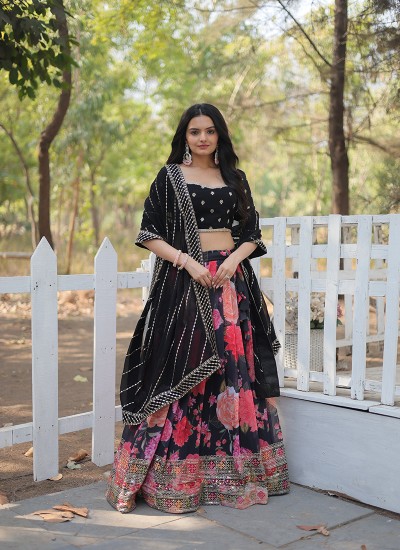 Printed Lehenga with Dupatta Sets Manufacturers, Suppliers in Surat