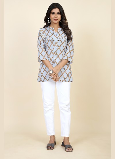 Rayon Short Kurti for Women – B2B Wholesale Manufacturers, Suppliers in Surat